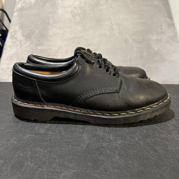 Dr Martens Shoes Mens Size 10 Black Leather Made In England Casual Oxfords main image 5